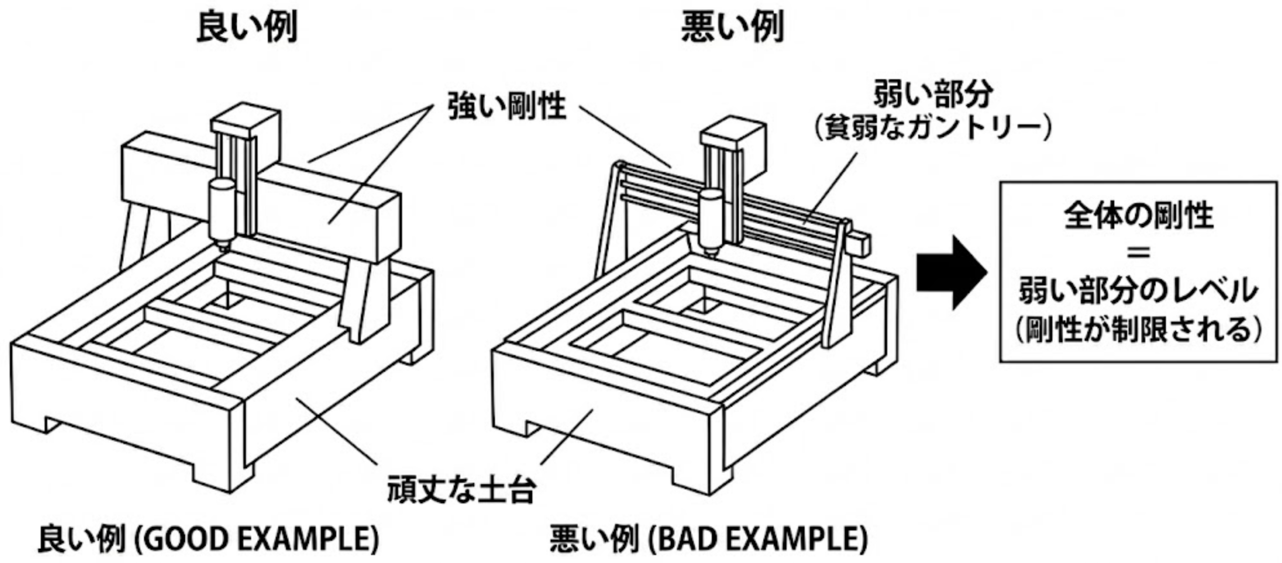 剛性のボトルネック解説